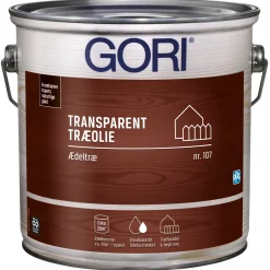 GORI 107 ÆDELTRÆ OLIE 2,5 L TRANSPARENT