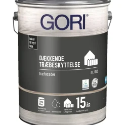 GORI 612 TRÆBESKYTTELSE DÆKKENDE 10 L KULSORT