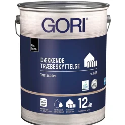 GORI 606 TRÆBESKYTTELSE DÆKKENDE 10 L KULSORT