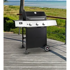GRILLGRILL CASUAL B-312 GASGRILL SORT/RUSTFRIT STÅL