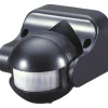 GRIPO 180GR. BEVÆGELSESSENSOR M/SKUMRINGSRELÆ SORT
