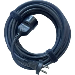 GRIPO PVC KABELSÆT 2X1,5MM² 10 M SORT