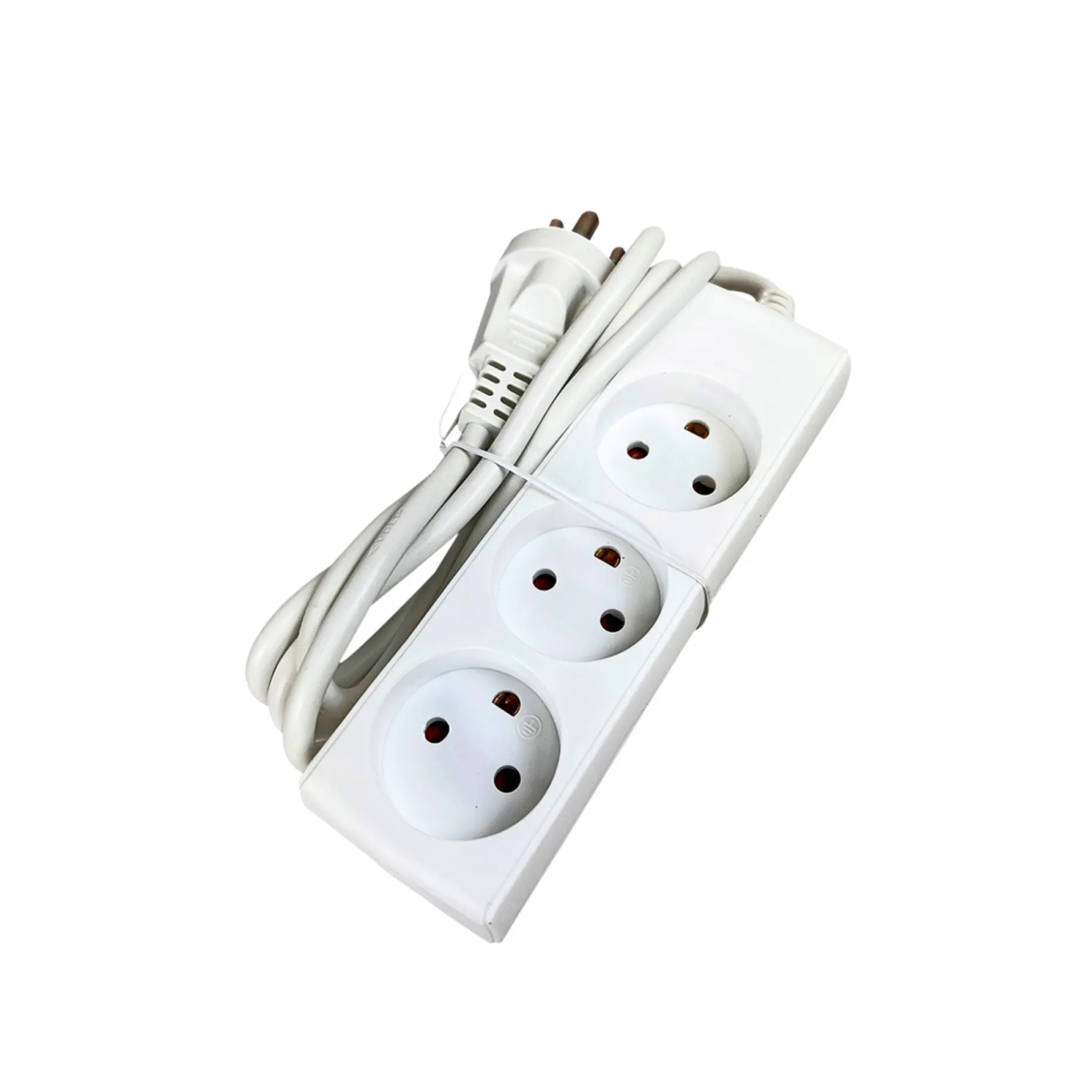 GRIPO STIKDÅSE 3 UDTAG M/JORD HVID 1,5 M KABEL