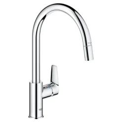 GROHE START EDGE QUICKFIX, C-TUD, M/UDTRÆK KØKKENARMATUR KROM