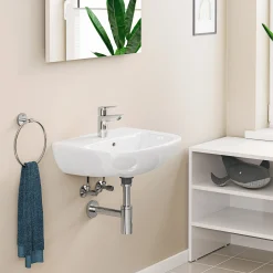 GROHE START EDGE QUICKFIX, S-SIZE HÅNDVASKARMATUR 1-GREB KROM