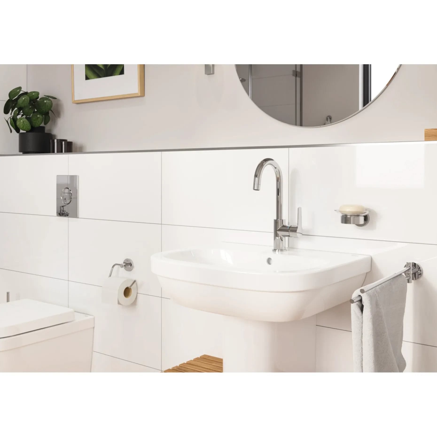 GROHE START QUICKFIX HÅNDKLÆDEHOLDER KROM