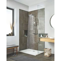 GROHE TEMPTESTA 250 CUBE BRUSESYSTEM KROM
