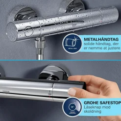 GROHE VITALIO START VITALIO START 250 BRUSESYSTEM KROM