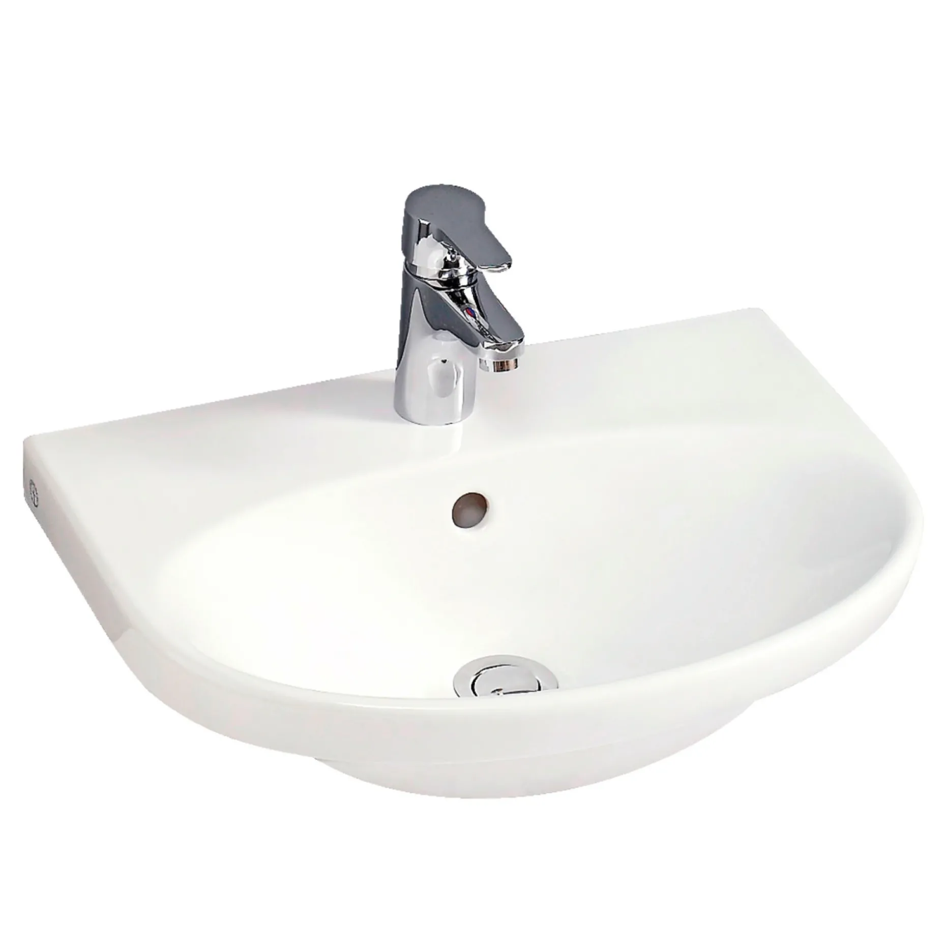 GUSTAVSBERG NAUTIC GUSTAVSBERG NAUTIC 5550 HÅNDVASK 50 CM HVID