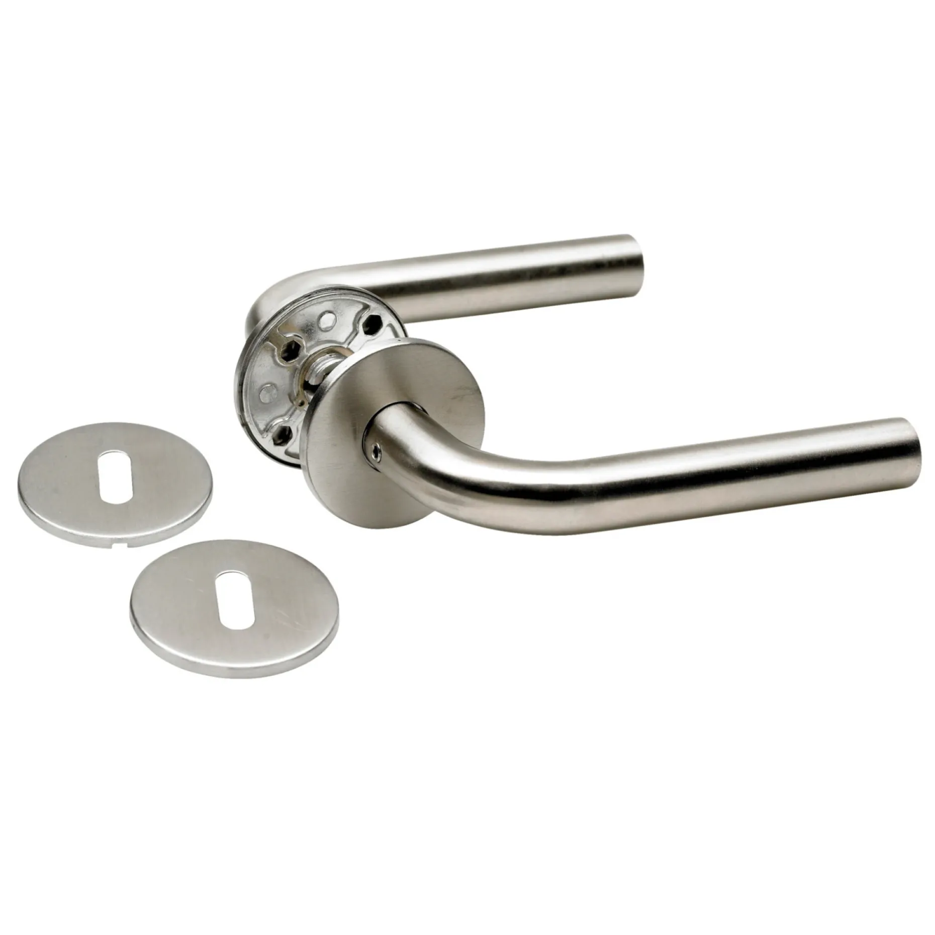 HABO 19 MM DØRGREB RUSTFRIT STÅL L-FORM