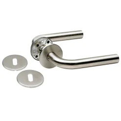 HABO 16 MM DØRGREB RUSTFRIT STÅL L-FORM