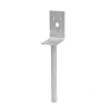 HABO L-FORM STOLPEBÆRER 75X84X200 MM VARMGALVANISERET