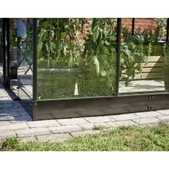 HALLS QUBE 68 STÅLFUNDAMENT SORT 5,1 M2