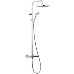 HANSGROHE MOVENTA ECOSMART S240 BRUSESYSTEM KROM