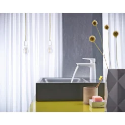 HANSGROHE TALIS E 110 HÅNDVASKARMATUR 1-GREB MAT HVID
