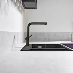 HANSGROHE TALIS M54 270 KØKKENARMATUR MAT SORT