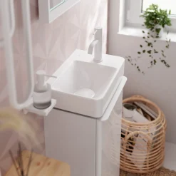 HANSGROHE TECTURIS S80 COOLSTART HÅNDVASKARMATUR 1-GREB MAT HVID