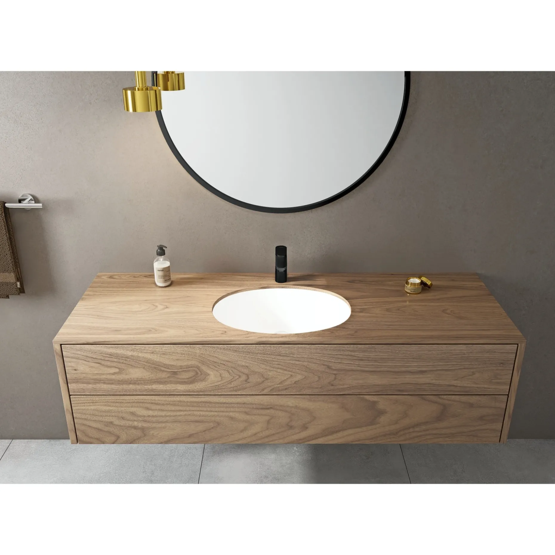 HANSGROHE VERNIS BLEND HÅNDVASKARMATUR 1-GREB MAT SORT
