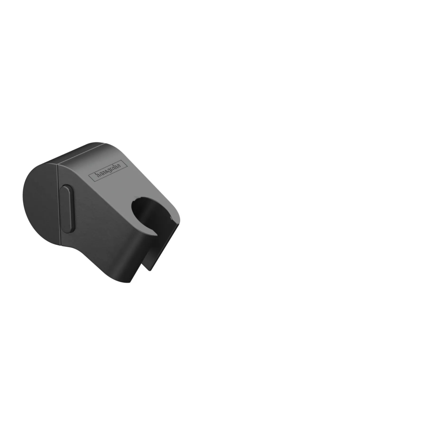 HANSGROHE WALLSTORIS HÅNDBRUSERHOLDER MAT SORT