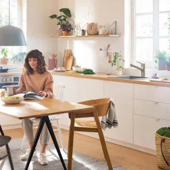 HANSGROHE ZESIS M33 150 KØKKENARMATUR BØRSTET KROM