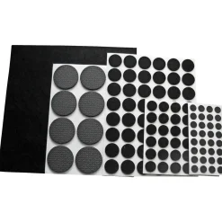 HOME>IT ASSORTERET FILTPUDESÆT SORT 200X160X2 MM 125 STK