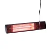 HORTUS TERRASSEVARMER SORT 500/1000/1500 W