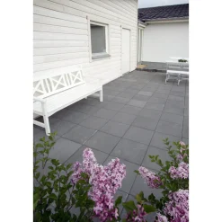 IBF MODUL 40 HAVEFLISE 5 X 40 X 40 CM SORT/ANTRACIT