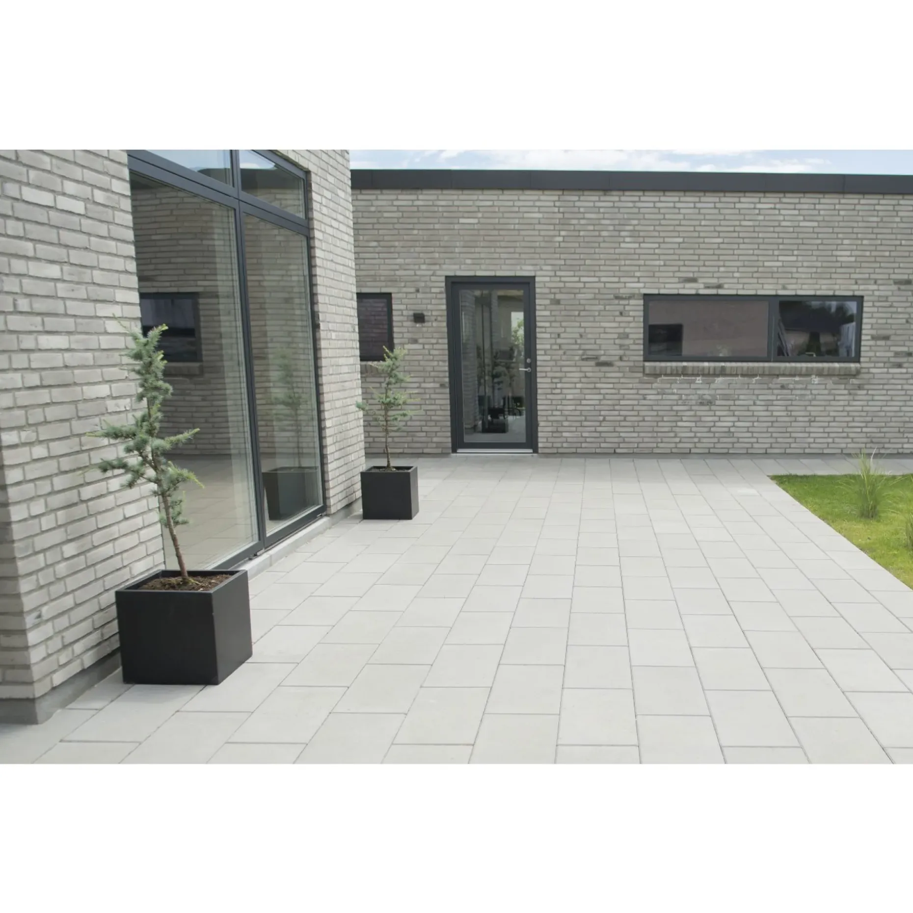 IBF MODUL 30 HAVEFLISE 6 X 30 X 60 CM GRÅ