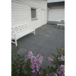 IBF MODUL 40 HAVEFLISE 8 X 40 X 40 CM SORT/ANTRACIT