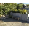IBF PARKLINE T-ELEMENT STØTTEMUR 10 X 120 X 80 CM GRÅ