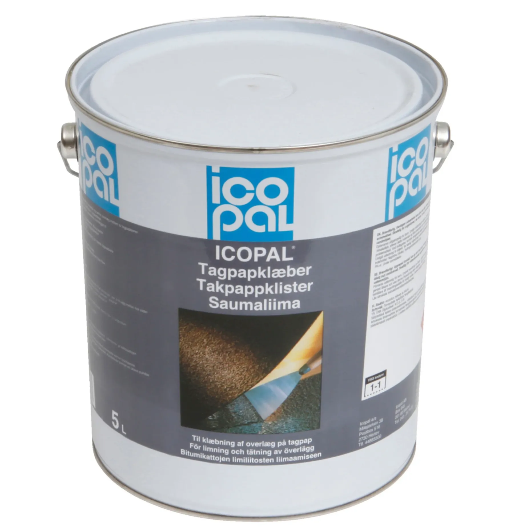 ICOPAL TAGPAPKLÆBER 5 L