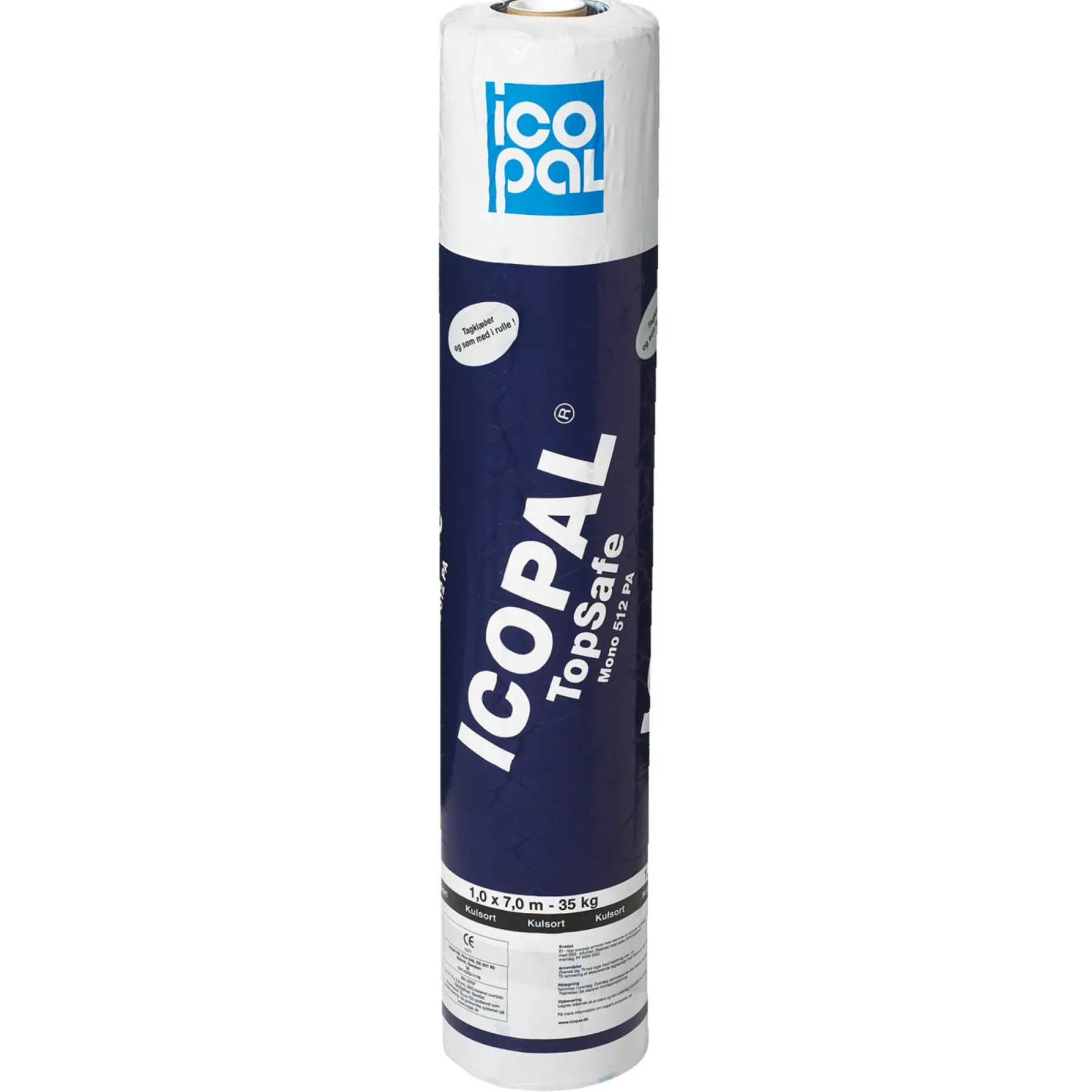 ICOPAL TOPSAFE TAGPAP 0.33 X 7 M KULSORT