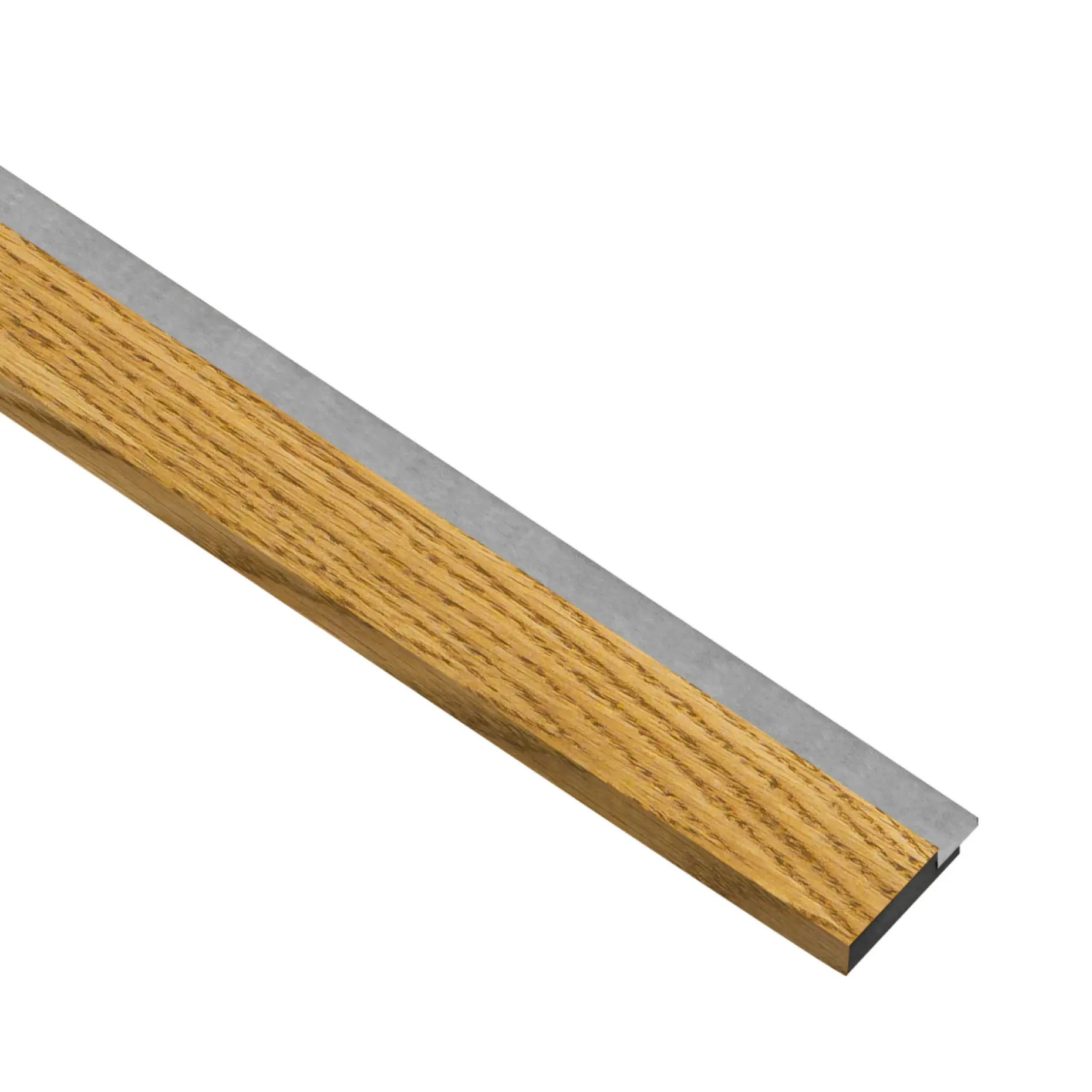 I-WOOD AFSLUTNINGSLISTE EG, BRUN OLIE 17 X 42 X 2400 MM
