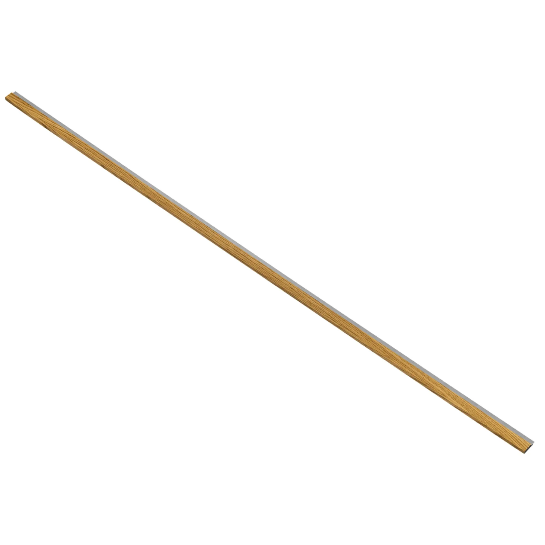 I-WOOD AFSLUTNINGSLISTE EG, BRUN OLIE 17 X 42 X 2400 MM