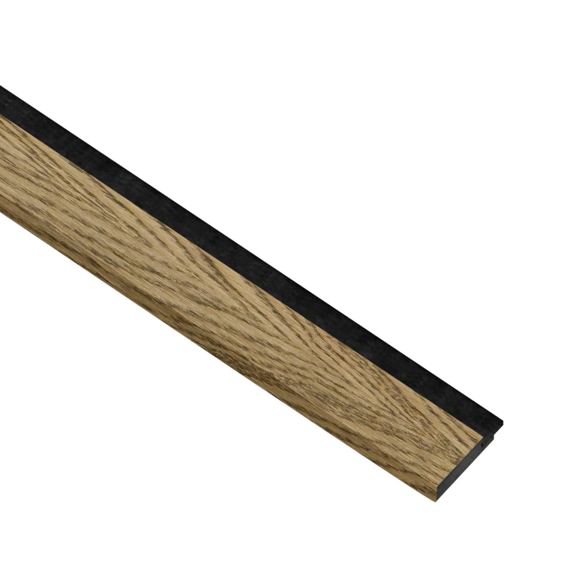 I-WOOD AFSLUTNINGSLISTE EG, MØRKEBRUN OLIE 17 X 42 X 2400 MM