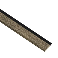 I-WOOD AFSLUTNINGSLISTE EG, SORT OLIE 16 X 42 X 2400 MM