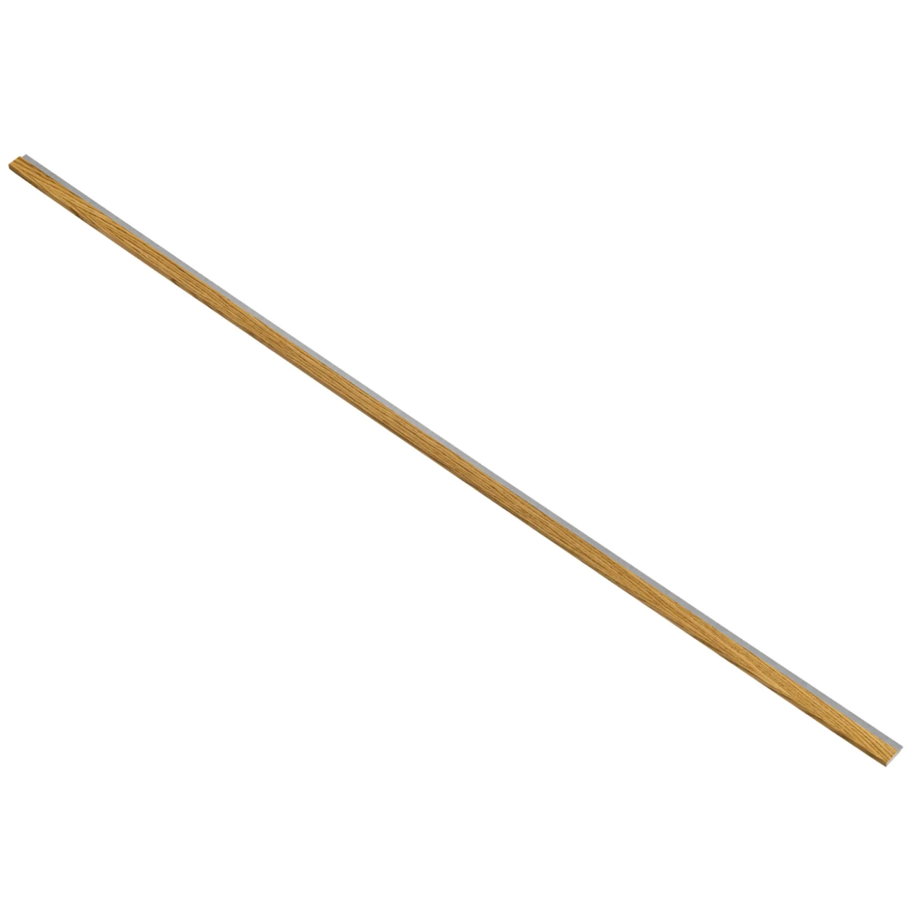 I-WOOD AFSLUTNINGSLISTE EG, BRUN OLIE 16 X 42 X 2400 MM