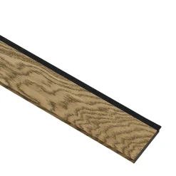 I-WOOD AFSLUTNINGSLISTE EG, MØRKEBRUN OLIE 17 X 92 X 2400 MM