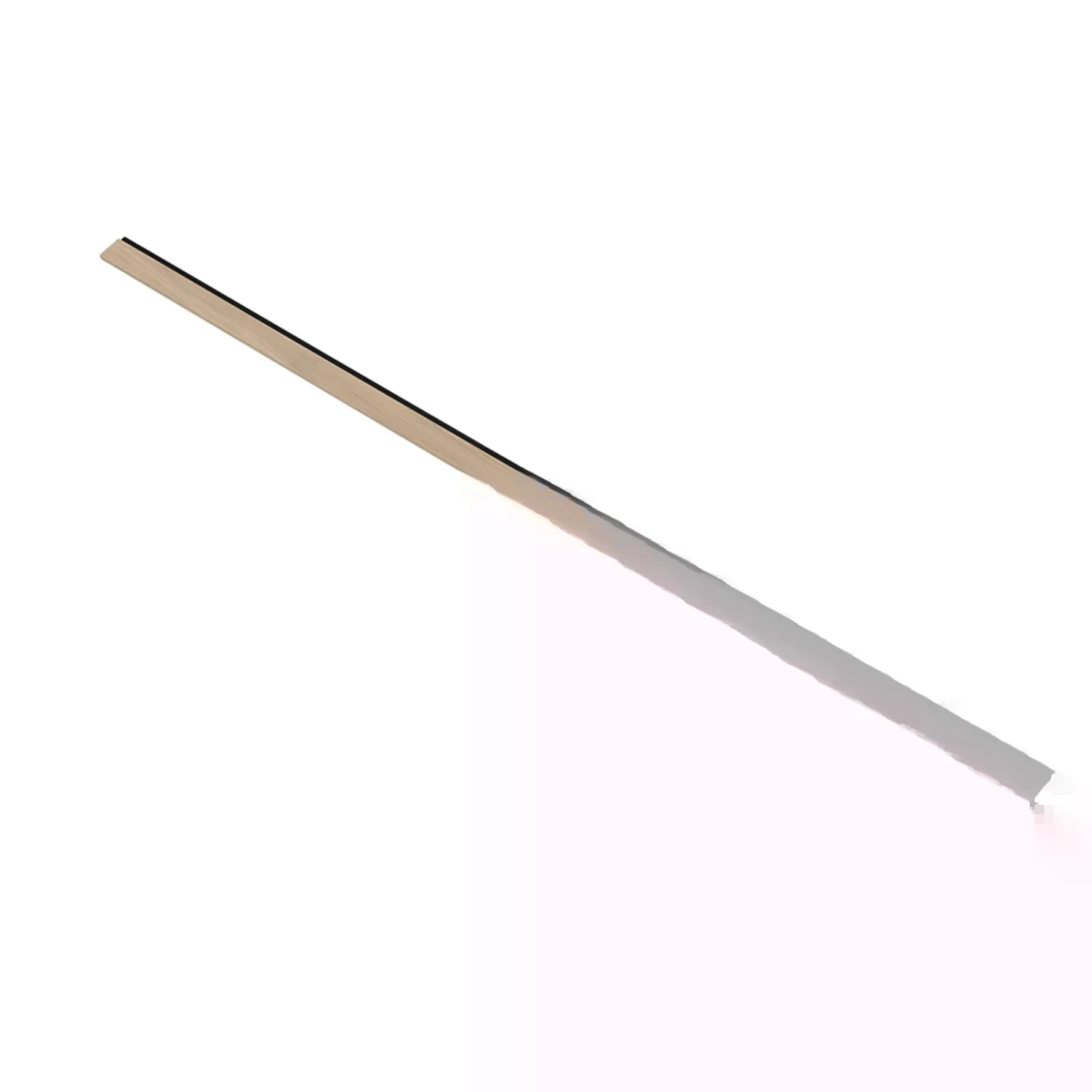 I-WOOD AFSLUTNINGSLISTE NATUR EG 16 X 67 X 2400 MM