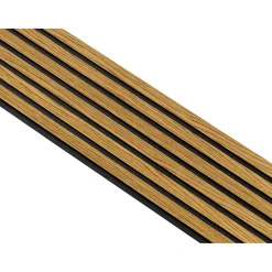 I-WOOD AKUSTIKPANEL EG BRUN OLIE 17 X 300 X 2400 MM