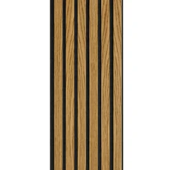 I-WOOD AKUSTIKPANEL EG BRUN OLIE 17 X 300 X 2400 MM