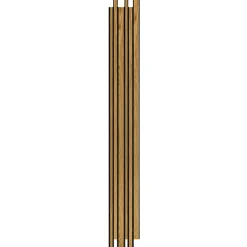 I-WOOD AKUSTIKPANEL EG BRUN OLIE 17 X 300 X 2400 MM