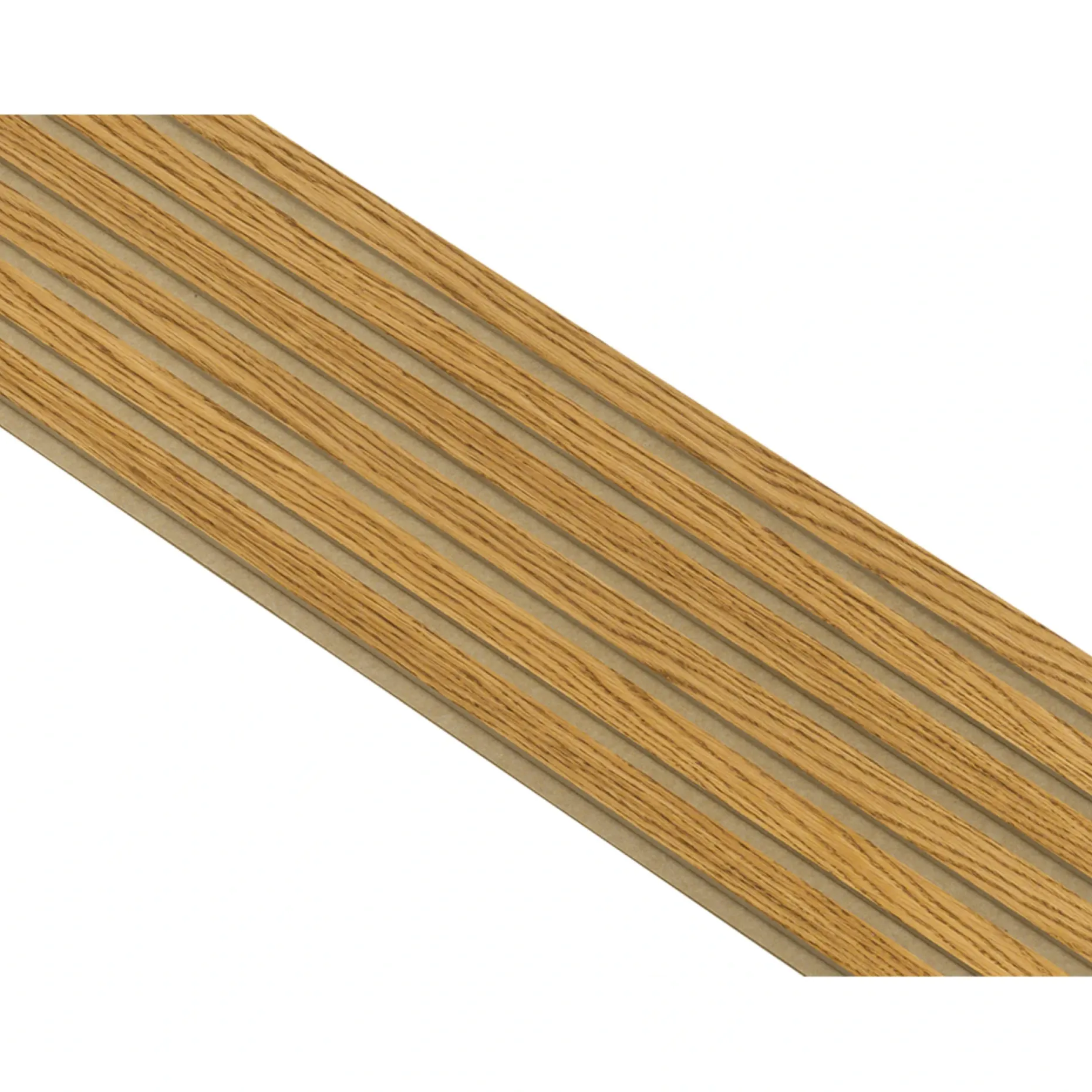 I-WOOD AKUSTIKPANEL EG BRUN OLIE 16 X 300 X 2400 MM