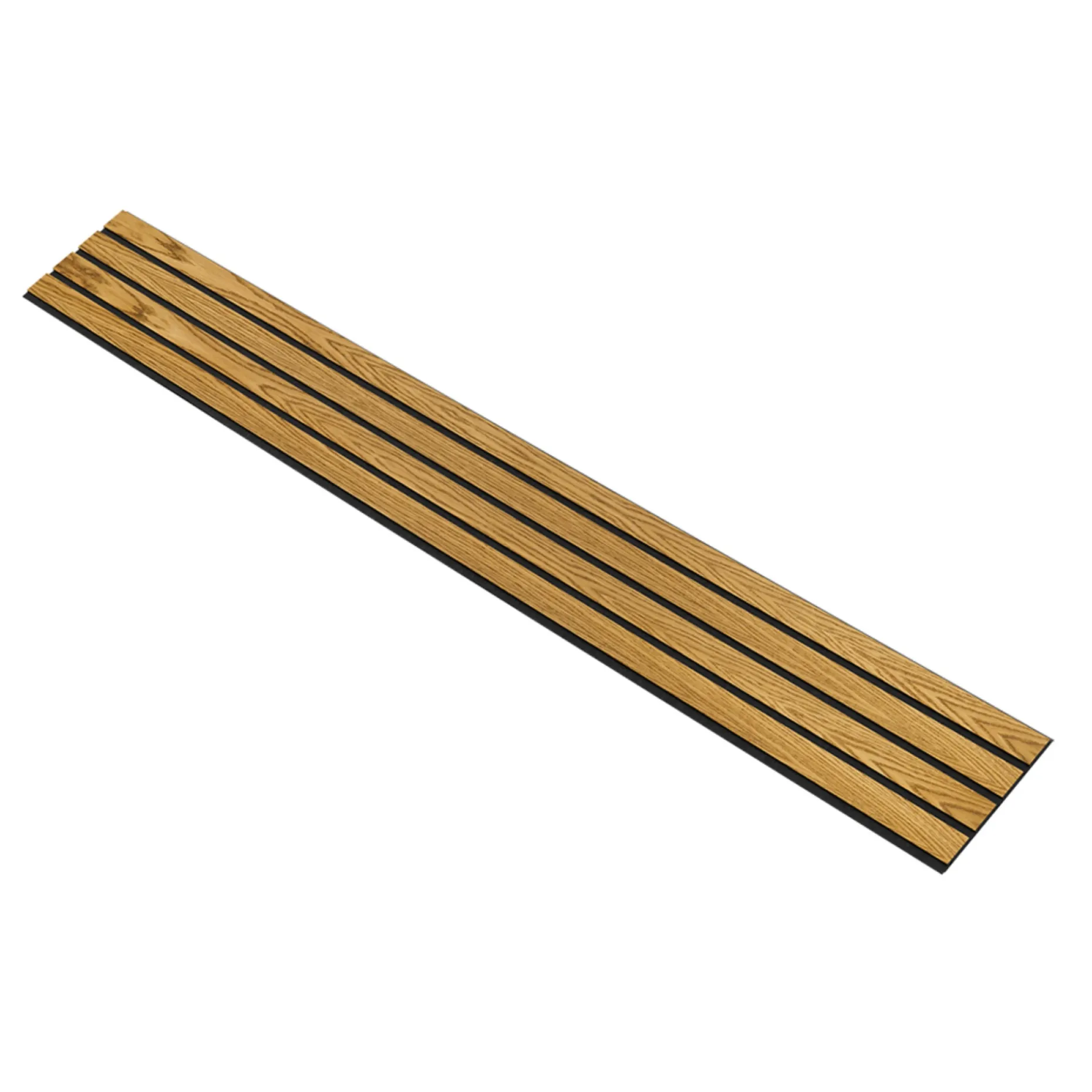I-WOOD AKUSTIKPANEL EG BRUN OLIE 17 X 300 X 2400 MM