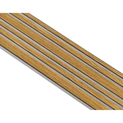 I-WOOD AKUSTIKPANEL EG BRUN OLIE 17 X 300 X 2400 MM