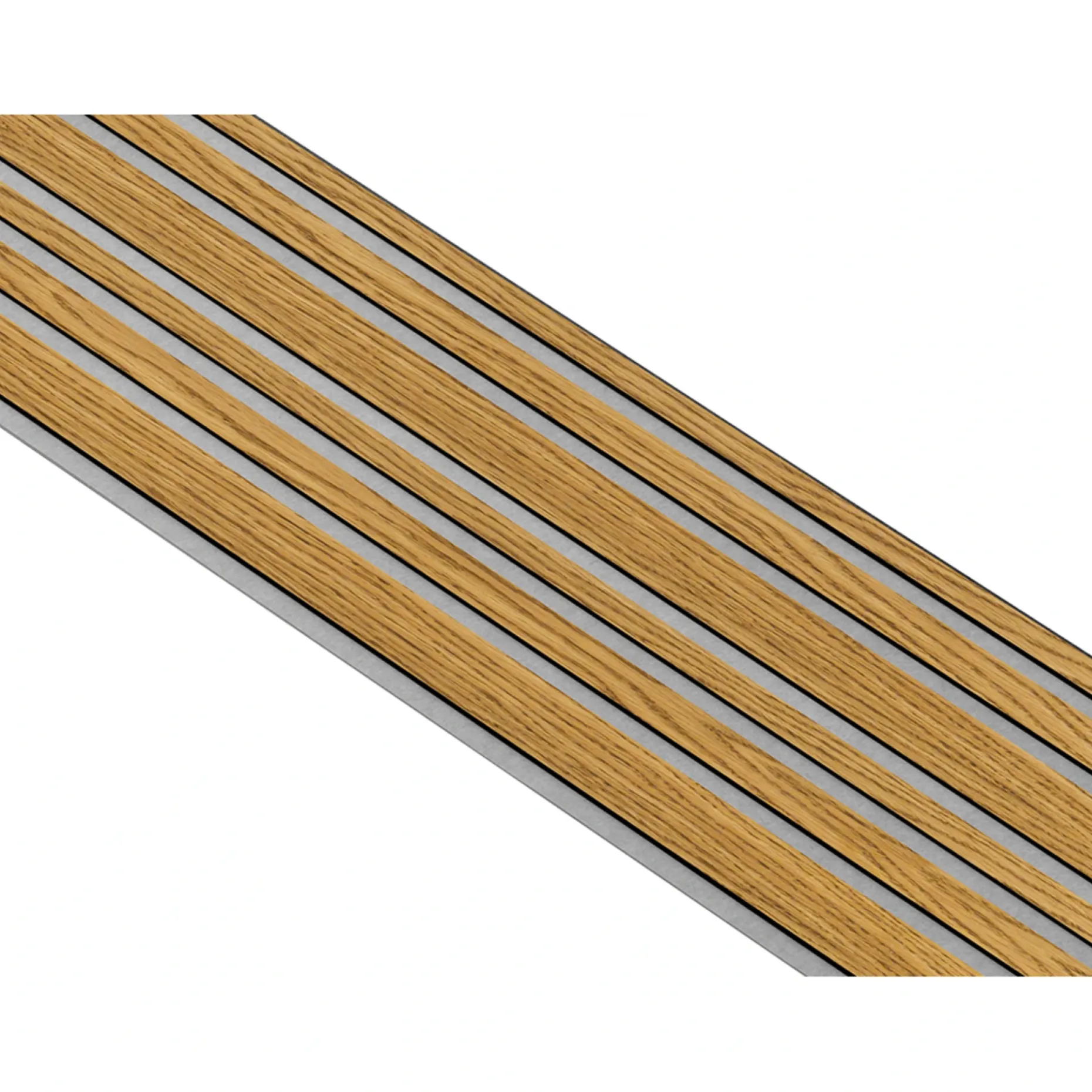I-WOOD AKUSTIKPANEL EG BRUN OLIE 17 X 300 X 2400 MM