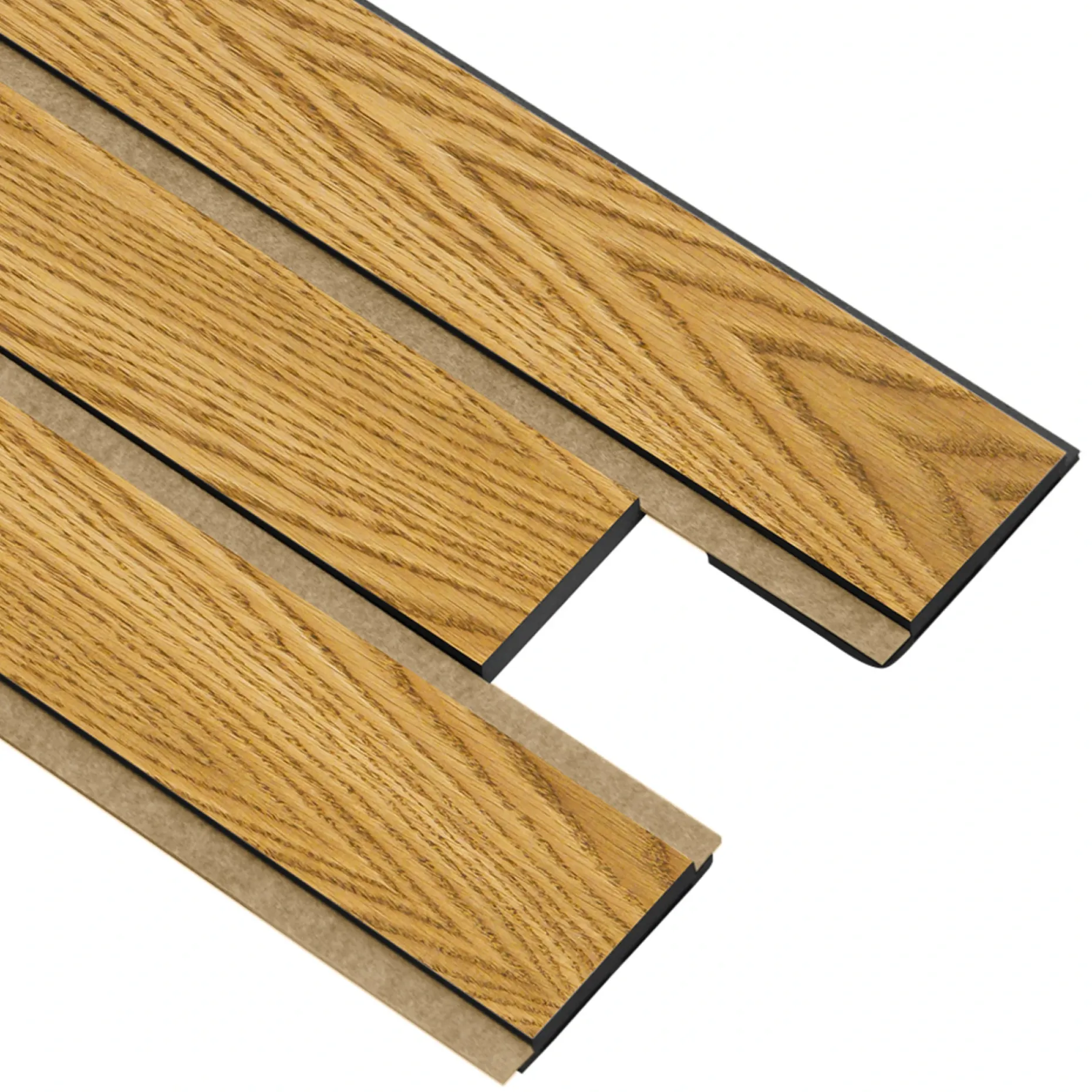 I-WOOD AKUSTIKPANEL EG BRUN OLIE 17 X 300 X 2400 MM