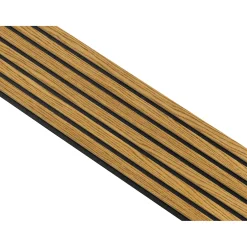 I-WOOD AKUSTIKPANEL EG BRUN OLIE 16 X 300 X 2400 MM