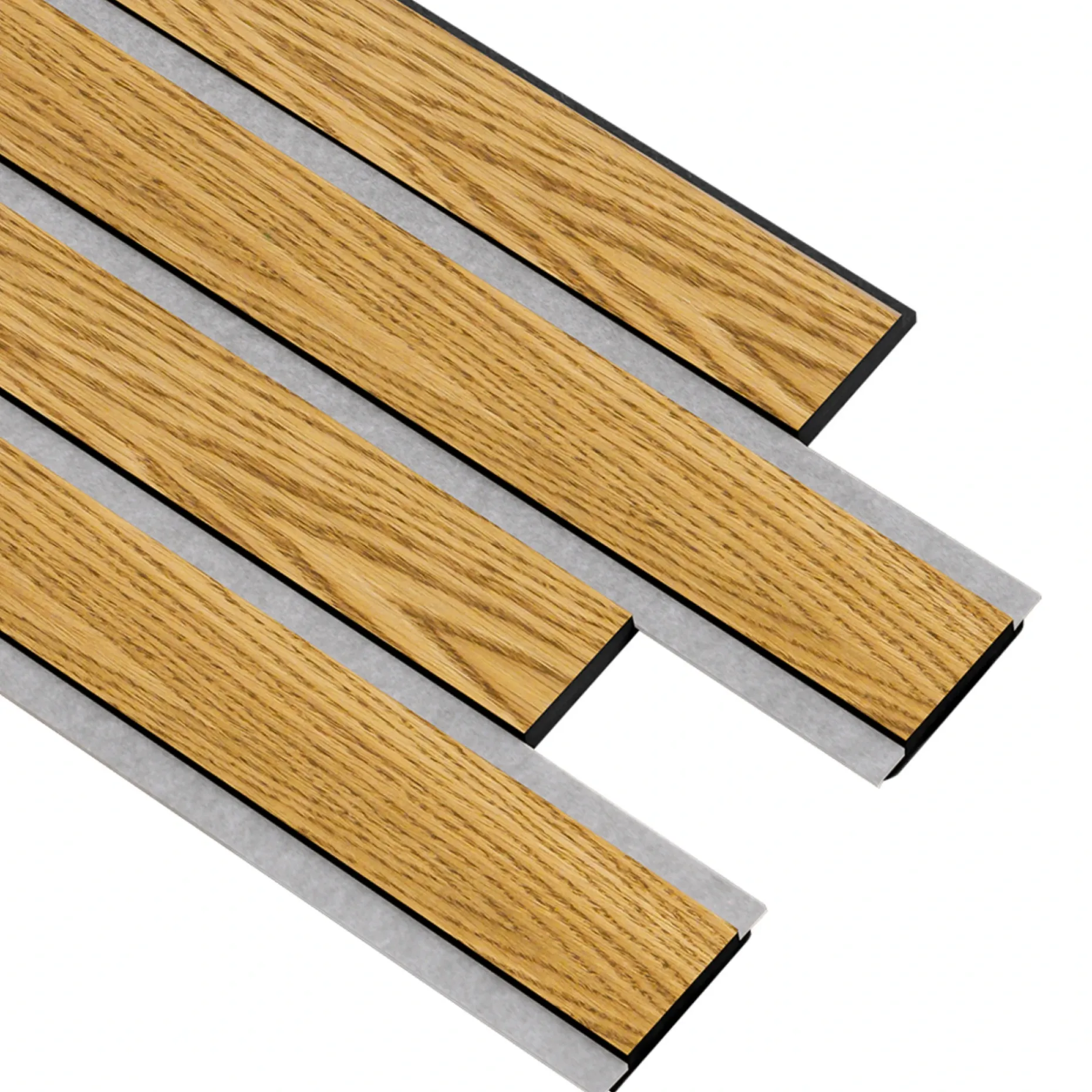 I-WOOD AKUSTIKPANEL EG BRUN OLIE 17 X 300 X 2400 MM