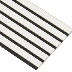 I-WOOD AKUSTIKPANEL EG HVIDMALET 16 X 300 X 2400 MM